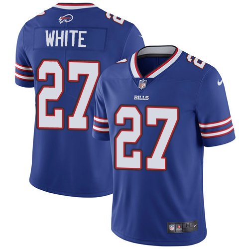 Bills #27 Tre'Davious White Royal Blue Team Color Youth Stitched Vapor Untouchable Limited Jersey