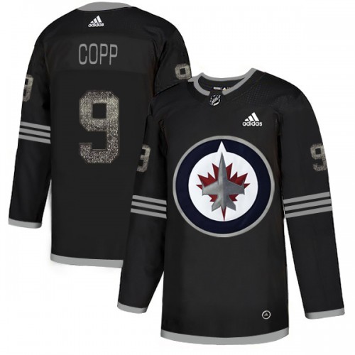 Adidas Winnipeg Jets #9 Andrew Copp Black Authentic Classic Stitched Jersey Men's