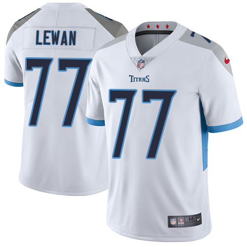 Tennessee Titans #77 Taylor Lewan White Youth Stitched Vapor Untouchable Limited Jersey Youth