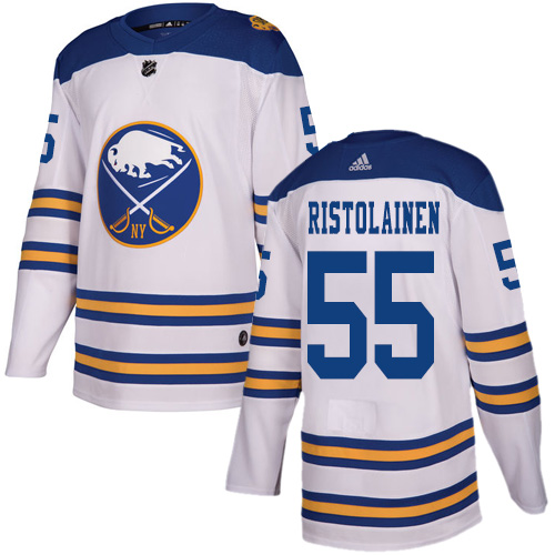 Adidas Buffalo Sabres #55 Rasmus Ristolainen White Authentic 2018 Winter Classic Youth Stitched Jersey Youth