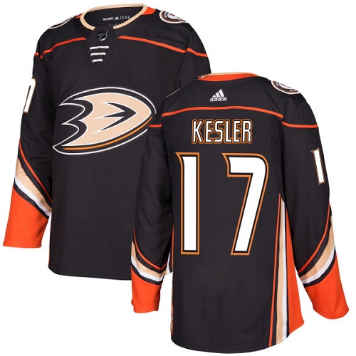 Adidas Anaheim Ducks #17 Ryan Kesler Black Home Authentic Stitched Jersey Men's