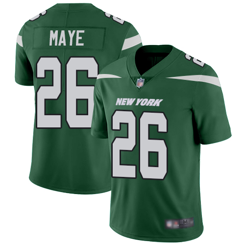 New York Jets #26 Marcus Maye Green Team Color Men's Stitched Vapor Untouchable Limited Jersey Men's