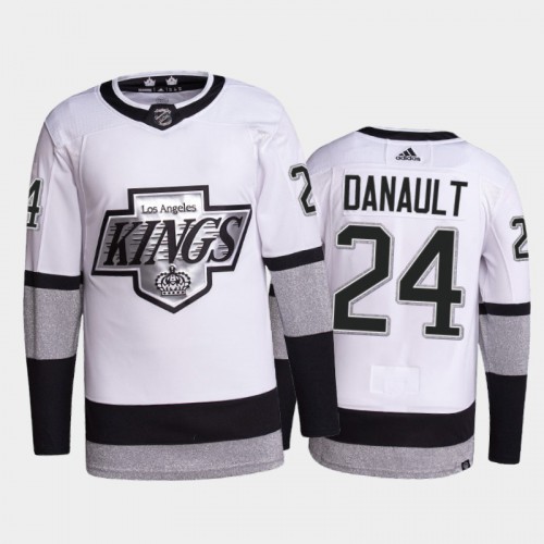 Adidas Los Angeles Kings #24 Phillip Danault Men's 2021-22 Alternate Authentic Jersey - White Men's
