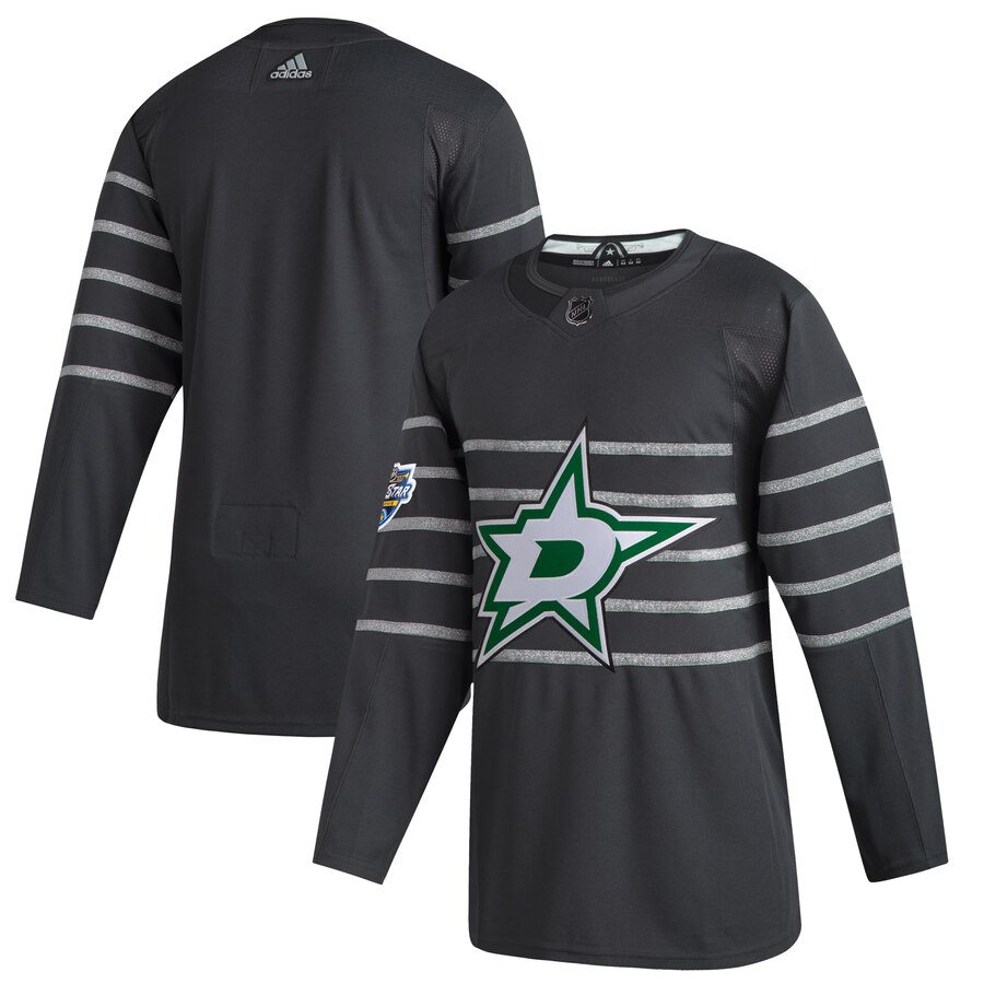 Men's Dallas Stars Adidas Gray 2020 All-Star Game Authentic Jersey