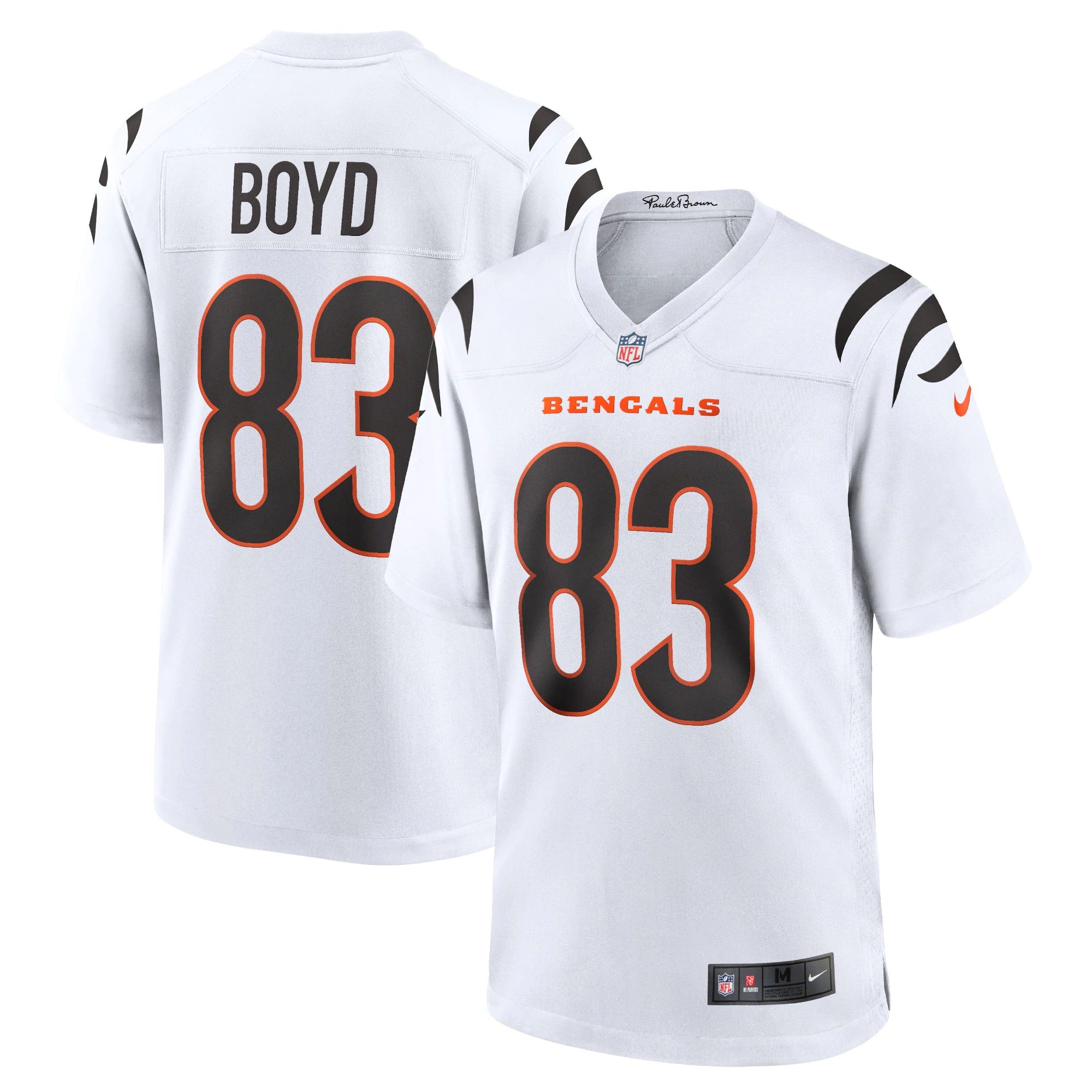 Cincinnati Bengals #83 Tyler Boyd White Alternate Game Jersey