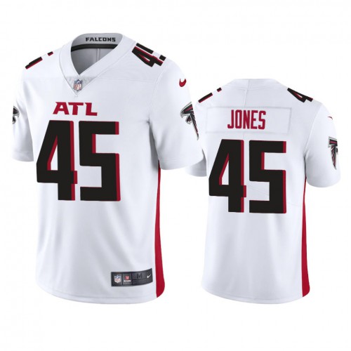 Atlanta Atlanta Falcons #45 Deion Jones Men's White 2020 Vapor Untouchable Limited Jersey Men's