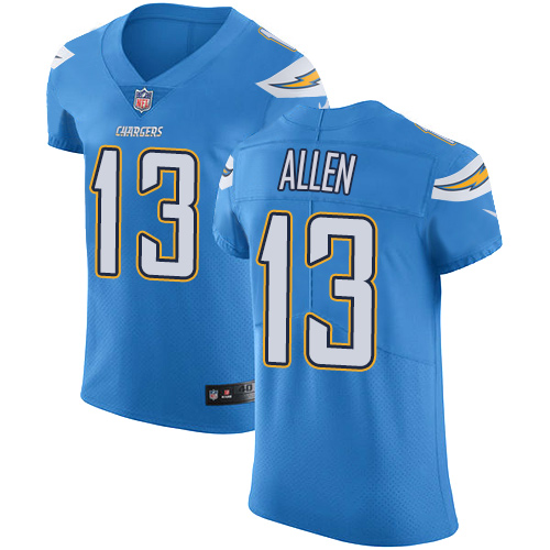 Chargers #13 Keenan Allen Electric Blue Alternate Men's Stitched Vapor Untouchable Elite Jersey