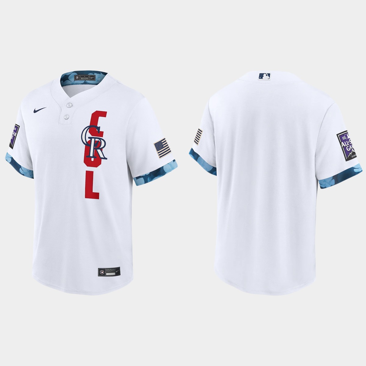 Colorado Rockies 2021 All Star Game Fan's Version White Jersey