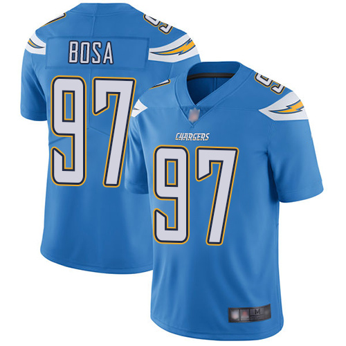 Chargers #97 Joey Bosa Electric Blue Alternate Men's Stitched Vapor Untouchable Limited Jersey