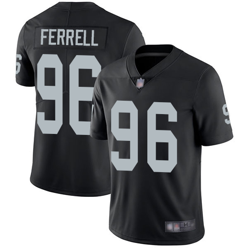 Las Vegas Raiders #96 Clelin Ferrell Black Team Color Men's Stitched Vapor Untouchable Limited Jersey Men's