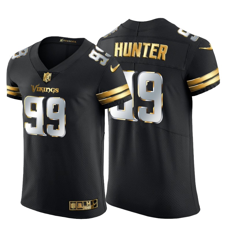 Minnesota Vikings #99 Danielle Hunter Men's Black Edition Vapor Untouchable Elite Jersey