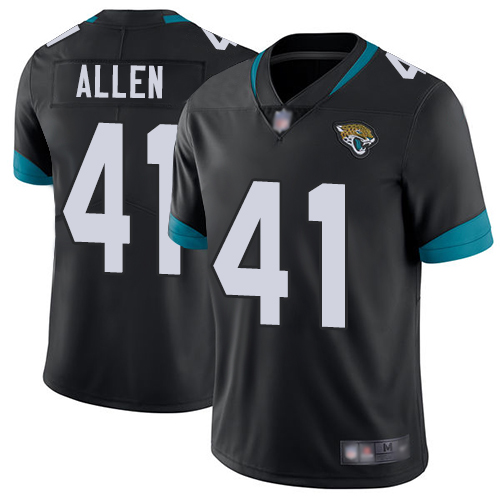 Jaguars #41 Josh Allen Black Team Color Men's Stitched Vapor Untouchable Limited Jersey