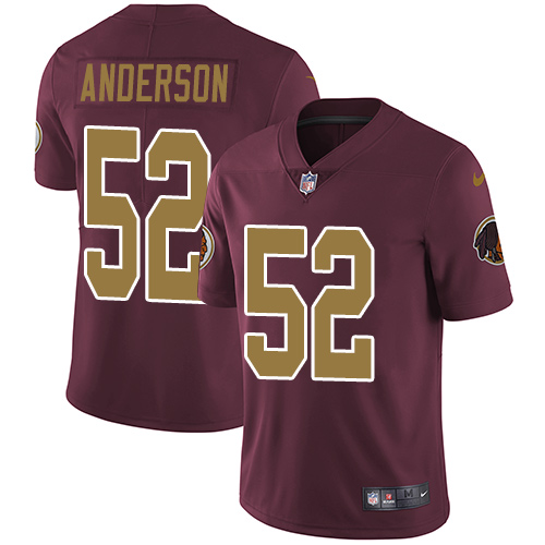 Washington Commanders #52 Ryan Anderson Burgundy Red Alternate Youth Stitched Vapor Untouchable Limited Jersey Youth