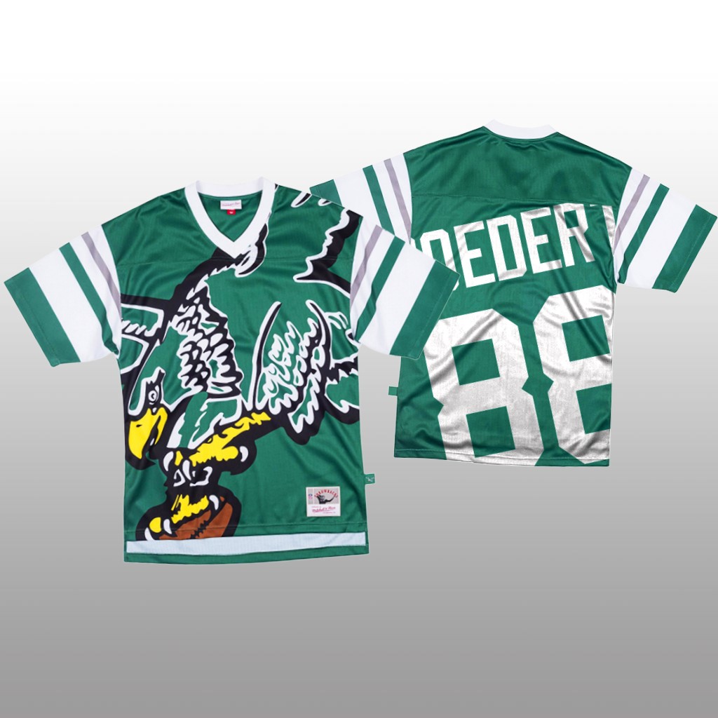 Philadelphia Eagles #88 Dallas Goedert Green Men's Mitchell & Nell Big Face Fashion Limited Jersey
