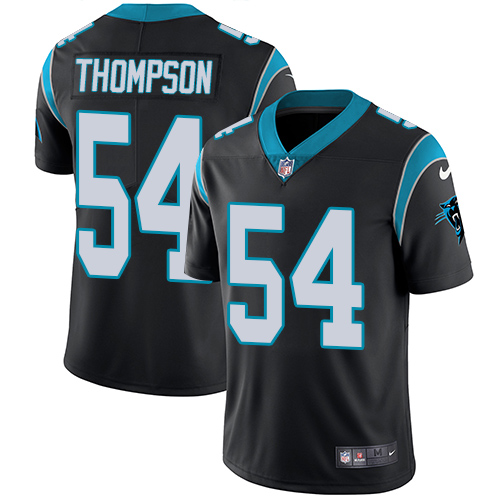 Carolina Panthers #54 Shaq Thompson Black Team Color Youth Stitched Vapor Untouchable Limited Jersey Youth