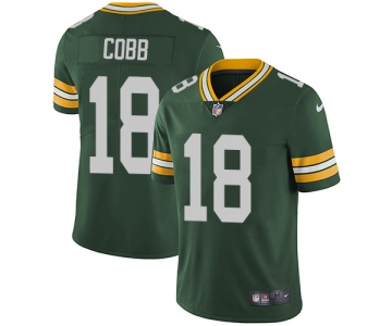 Men's Youth Women's Green Bay Packers #18 Randall Cobb Green Team Color Stitched Vapor Untouchable Limited Jersey