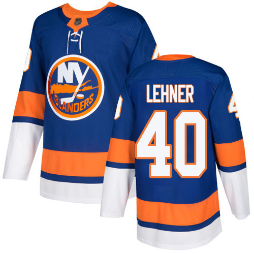 Adidas New York Islanders #40 Robin Lehner Royal Blue Home Authentic Stitched Jersey Men's