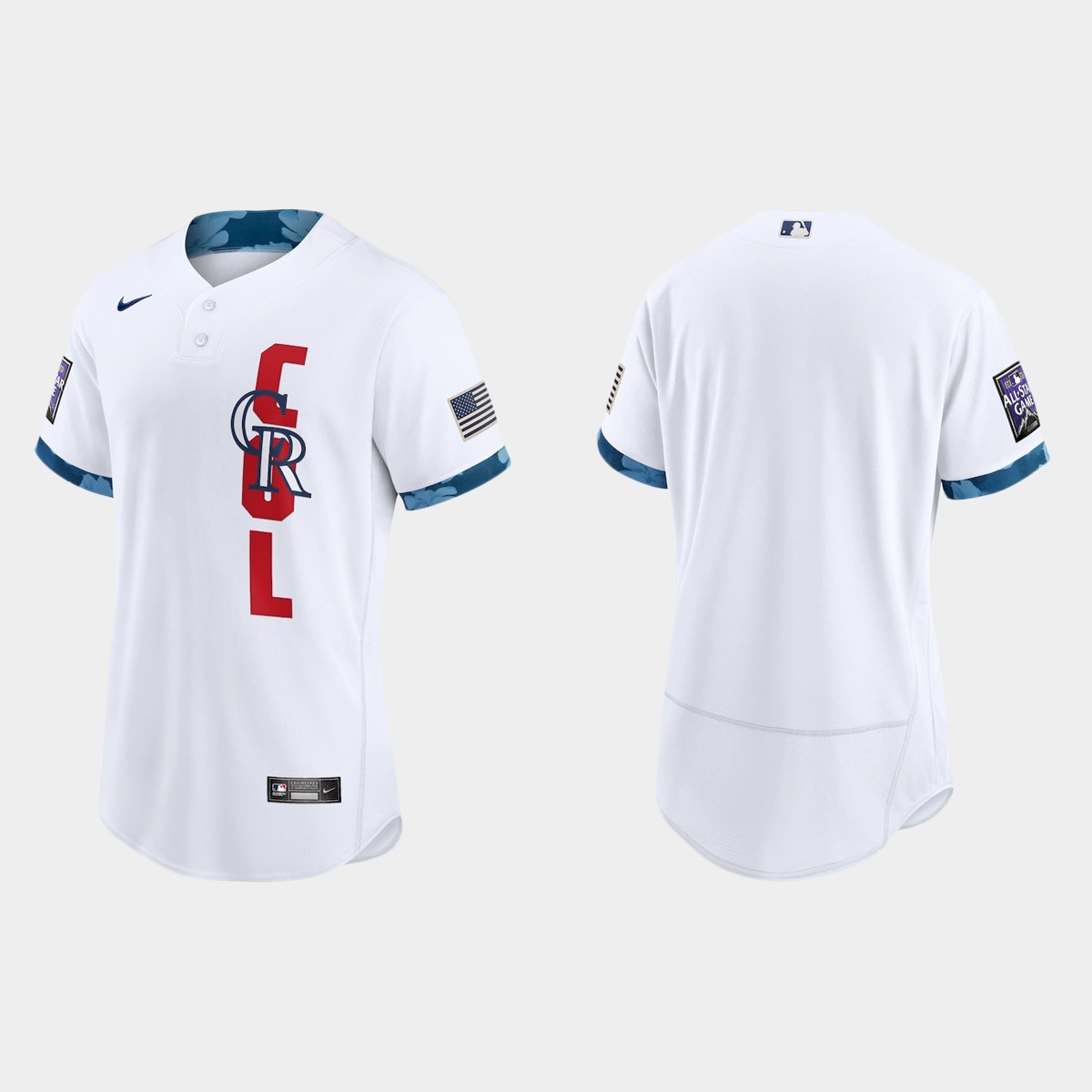 Colorado Rockies 2021 All Star Game Authentic White Jersey
