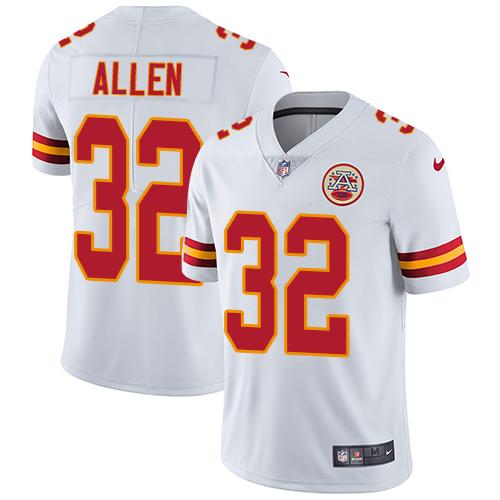 Kansas City Chiefs #32 Marcus Allen White Men's Stitched Vapor Untouchable Limited Jersey Men's