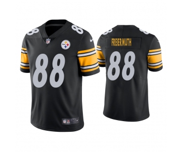 Men's Youth Women's Pittsburgh Steelers #88 Pat Freiermuth Vapor Limited Black Jersey