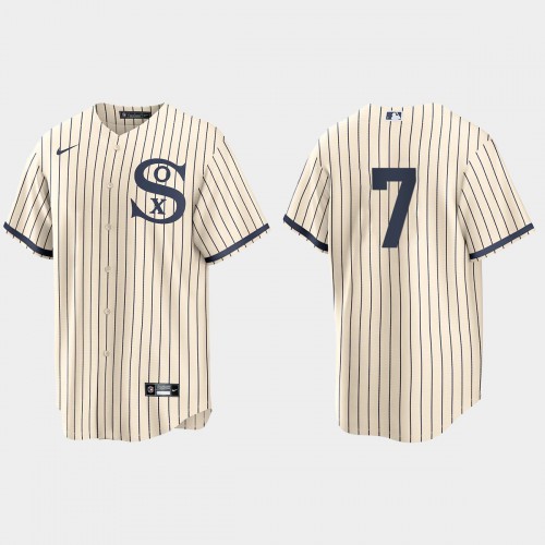 Men's Youth Women's Chicago Chicago White Sox #7 Tim Anderson White 2021 Field of Dreams Game Jersey Men's