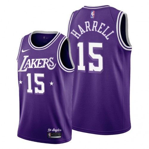 Los Angeles Los Angeles Lakers #15 Montrezl Harrell Youth 2021-22 City Edition Purple Jersey Youth