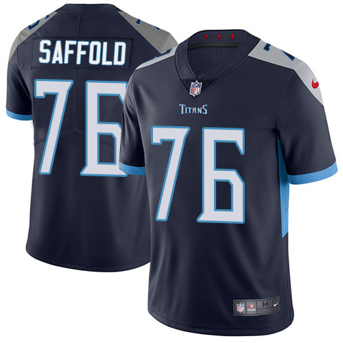 Tennessee Titans #76 Rodger Saffold Navy Blue Team Color Men's Stitched Vapor Untouchable Limited Jersey Men's
