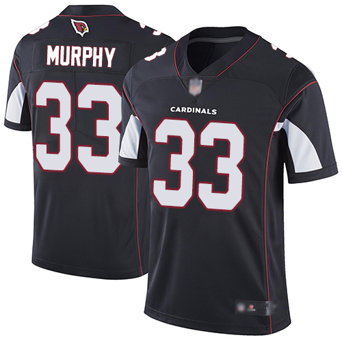 Arizona Cardinals #33 Byron Murphy Black Alternate Men's Stitched Vapor Untouchable Limited Jersey Men's