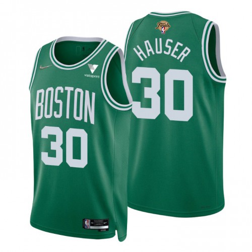 Boston Boston Celtics #30 Sam Hauser Green Youth 2022 Finals 75th Anniversary Diamond Icon Edition Swingman Jersey Youth