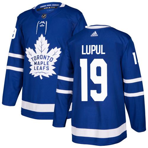 Adidas Maple Toronto Maple Leafs #19 Joffrey Lupul Blue Home Authentic Stitched Youth Jersey Youth