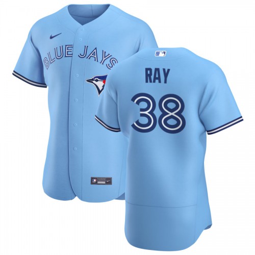 Toronto Toronto Blue Jays #38 Robbie Ray Men's Light Blue Alternate 2020 Authentic Player Jersey Men's