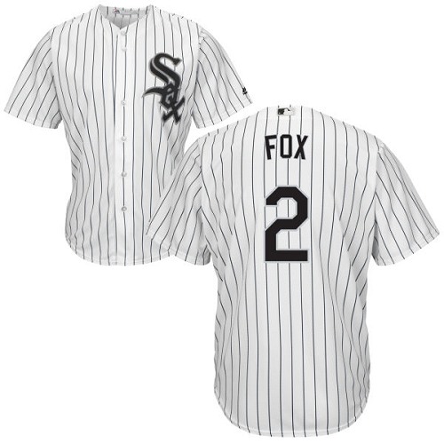 Chicago White Sox #2 Nellie Fox White(Black Strip) Home Cool Base Stitched Youth Jersey Youth