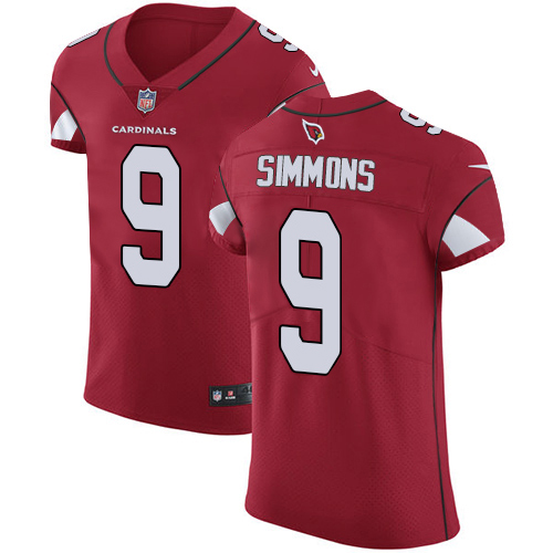 Cardinals #9 Isaiah Simmons Red Team Color Men's Stitched Vapor Untouchable Elite Jersey