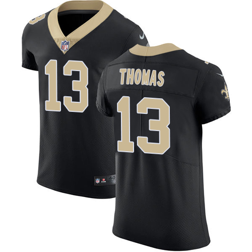 Saints #13 Michael Thomas Black Team Color Men's Stitched Vapor Untouchable Elite Jersey