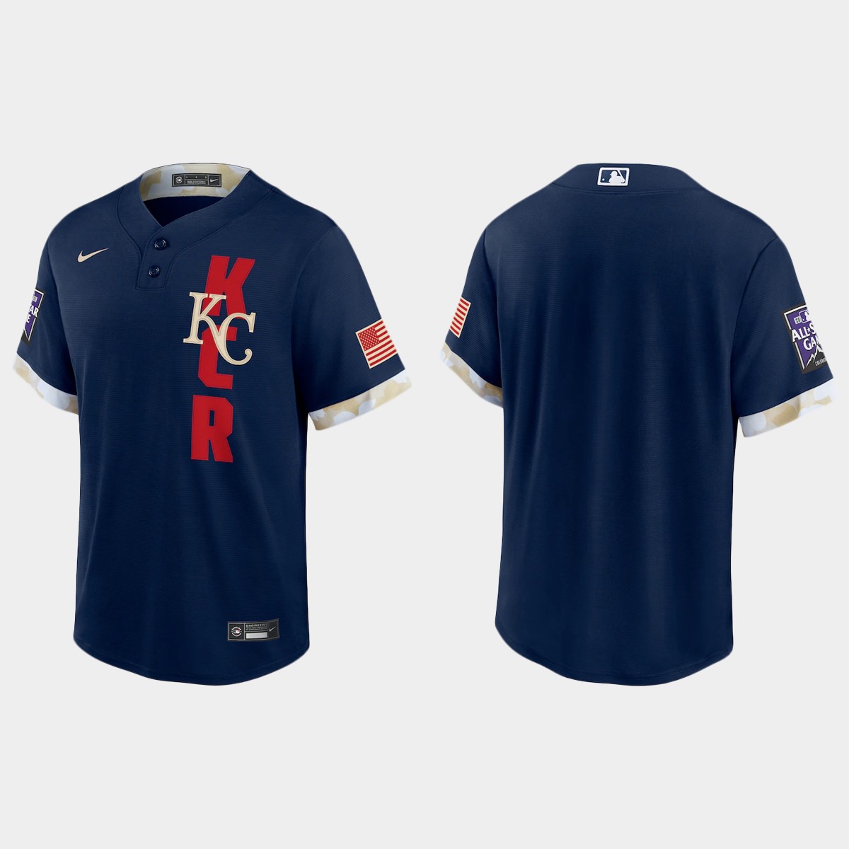 Kansas City Royals 2021 All Star Game Fan's Version Navy Jersey