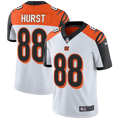 Bengals #88 Hayden Hurst White Youth Stitched Vapor Untouchable Limited Jersey