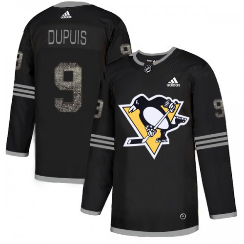 Adidas Pittsburgh Penguins #9 Pascal Dupuis Black Authentic Classic Stitched Jersey Men's