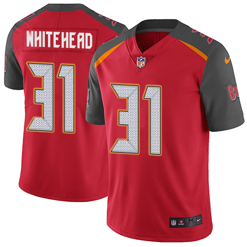 Tampa Bay Buccaneers #31 Jordan Whitehead Red Team Color Men's Stitched Vapor Untouchable Limited Jersey Men's