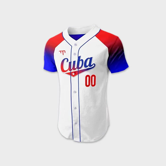 CUSTOM Cuba White 2023 World Baseball Classic Jersey Men Women Youth