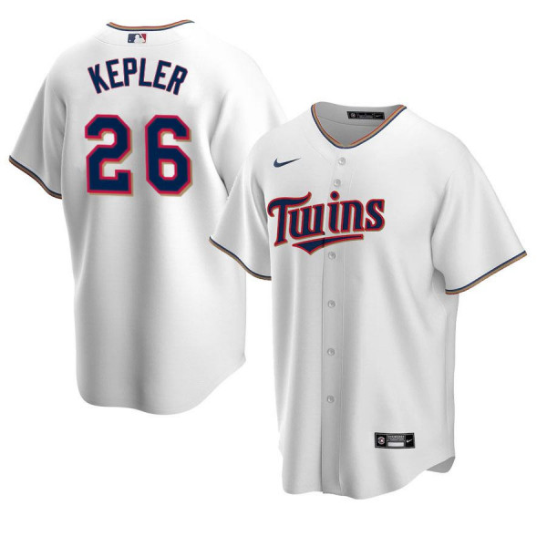 Men's Youth Women Minnesota Twins 26 Replica 2020 White Home Max Kepler Jersey