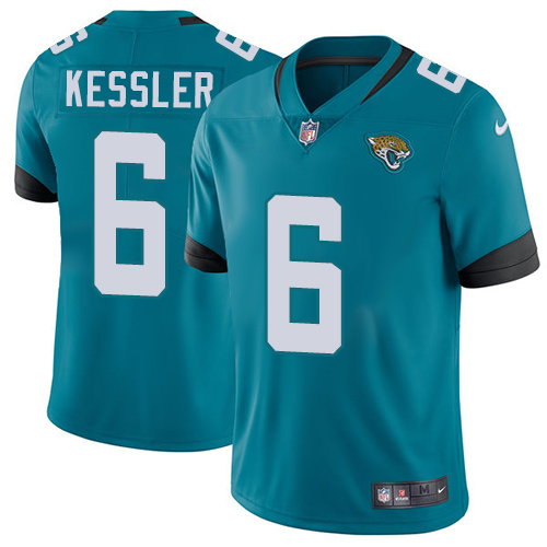 Jacksonville Jaguars #6 Cody Kessler Teal Green Alternate Men's Stitched Vapor Untouchable Limited Jersey Men's