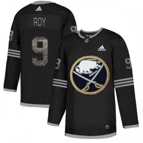 Adidas Buffalo Sabres #9 Derek Roy Black Authentic Classic Stitched Jersey Men's