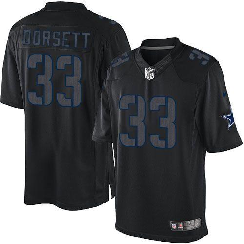 Cowboys #33 Tony Dorsett Black Men's Stitched Impact Limited Jersey