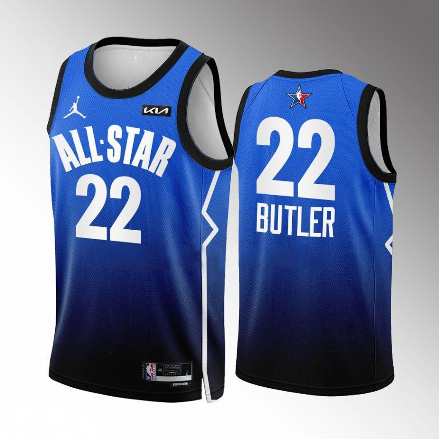 Miami Heat #22 Jimmy Butler Blue 2023 All-Star Game Jersey