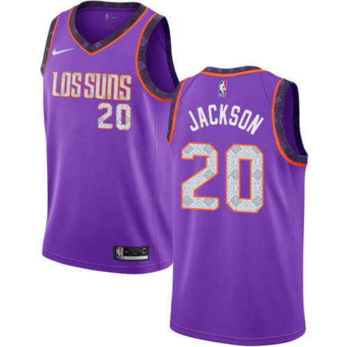 Phoenix Suns #20 Josh Jackson Purple Swingman City Edition 2018/19 Jersey Mens