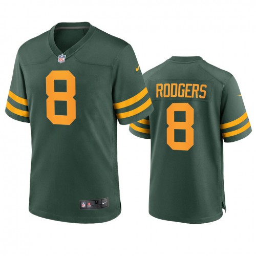 Green Bay Green Bay Packers #8 Amari Rodgers Men's Alternate Game Player Jersey - Green Men's