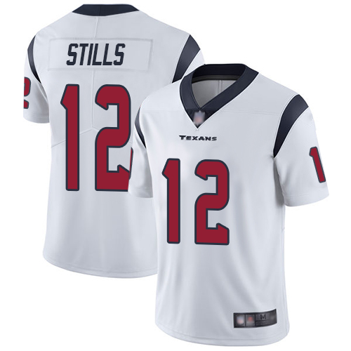Houston Texans #12 Kenny Stills White Men's Stitched Vapor Untouchable Limited Jersey Men's