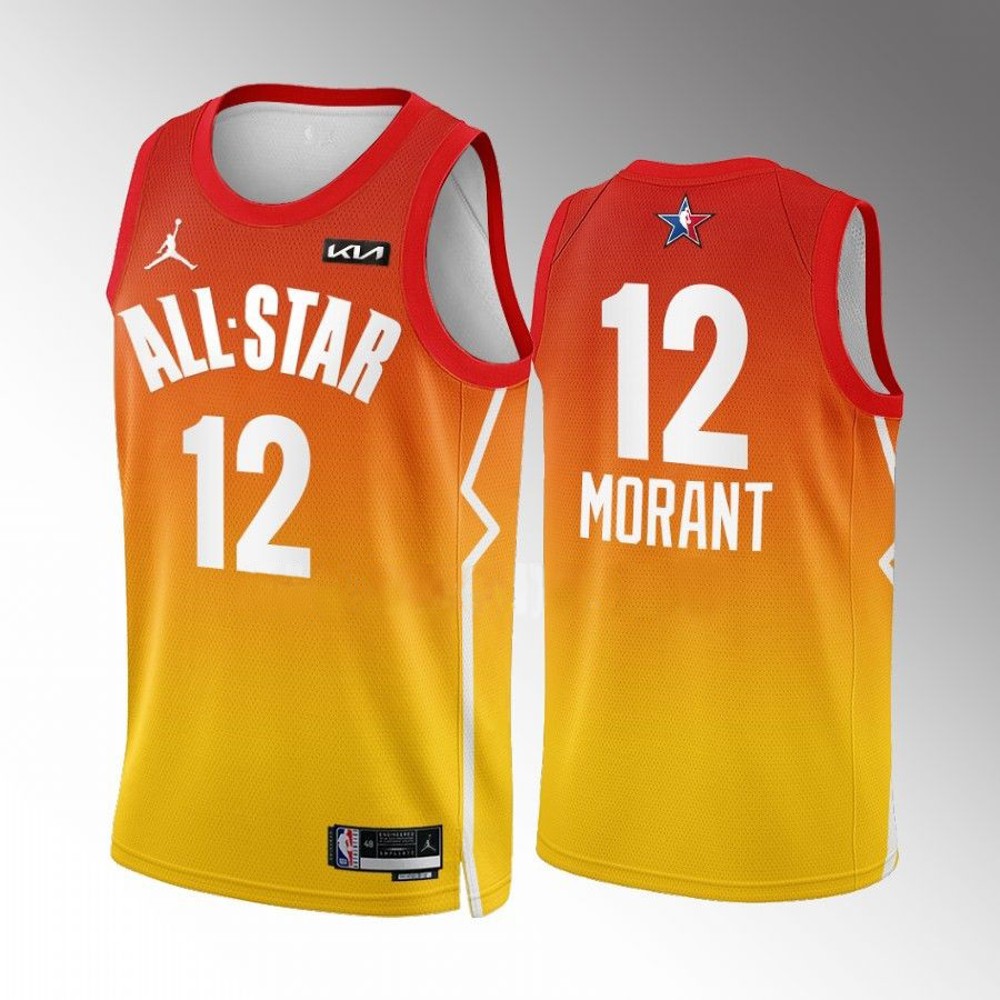 Memphis Grizzlies #12 Ja Morant Red 2023 All-Star Game Jersey