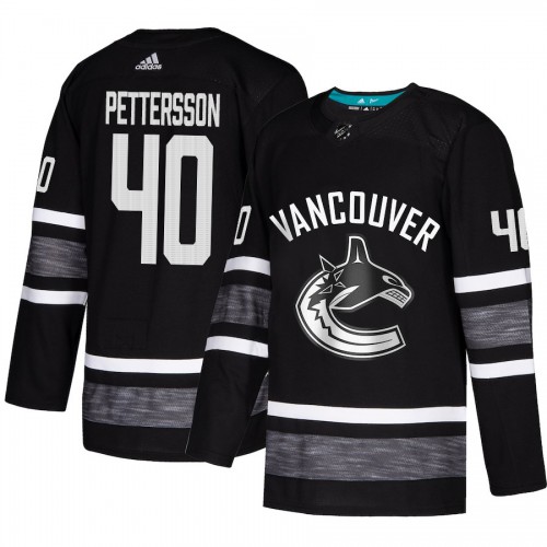 Adidas Vancouver Canucks #40 Elias Pettersson Black Authentic 2019 All-Star Youth Stitched Jersey Youth