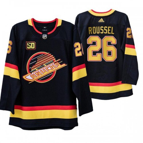 Vancouver Vancouver Canucks #26 Antoine Roussel 50th Anniversary Skate 2019-20 Jersey Men's